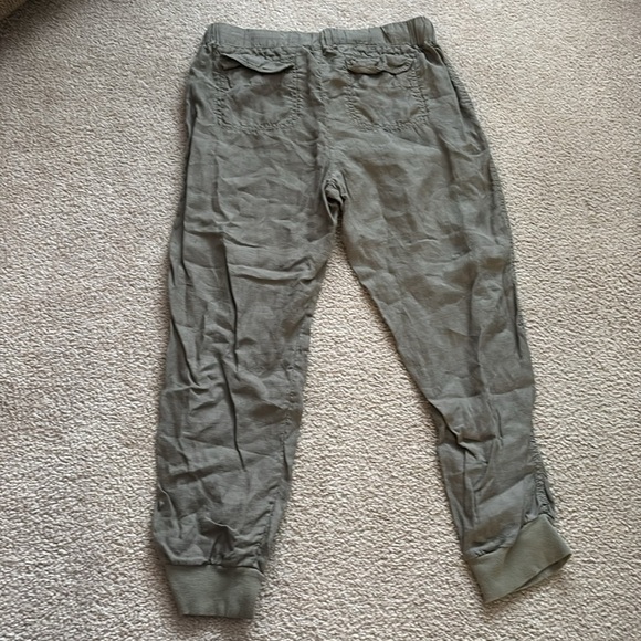 Caslon Women’s linen/cotton blend Joggers size medium - Picture 6 of 7